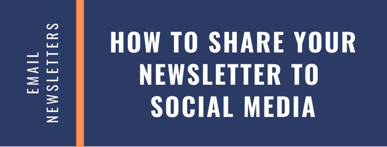 How to Share Your Newsletter on Your Social Media