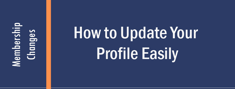 How To Update Your Profile Easily