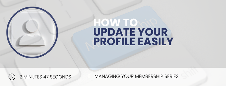 How To Update Your Profile Easily