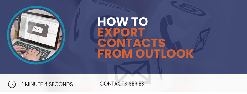 How to Export Contacts from Outlook