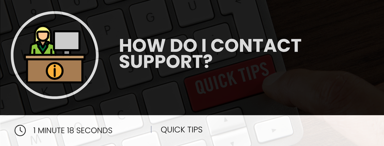 How do I contact support?