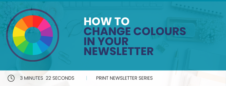 How to Change Colors in Your Newsletter